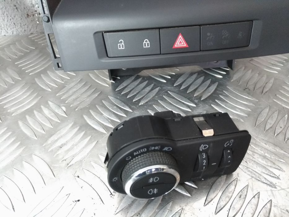 Bloco botão luzes auto , Piscas tranca Opel Astra J P10 2009 a 2015