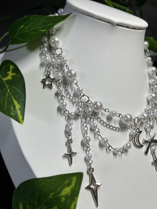 Naszyjnik "white pearl"
