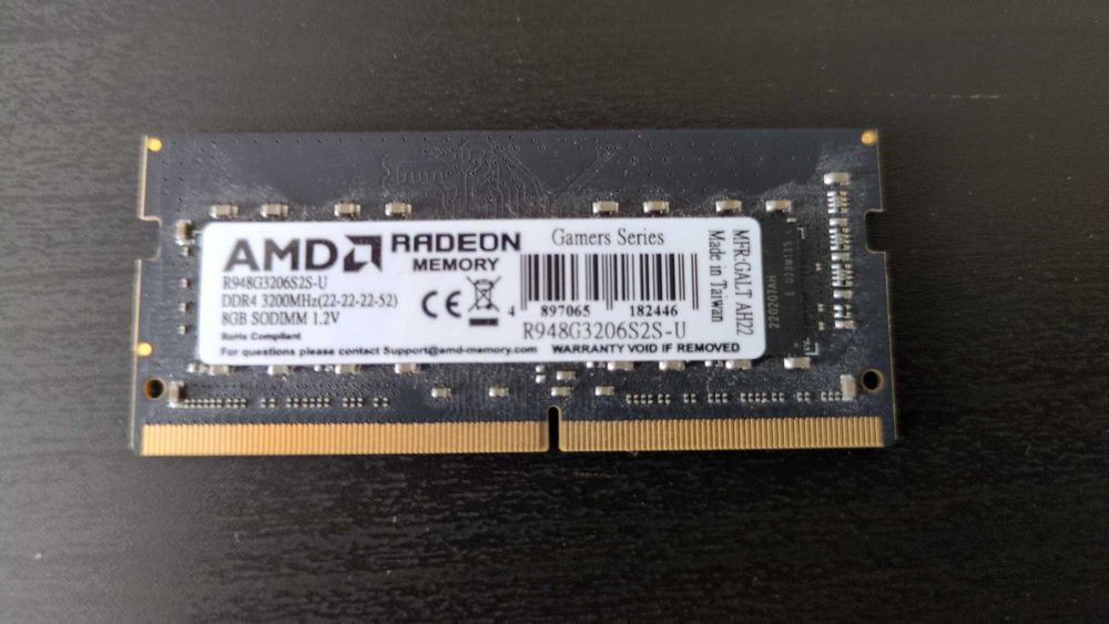 RAM portable DDR4 8gb AMD