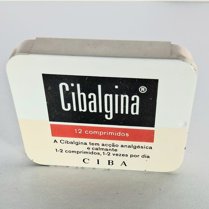 Lata antiga Cibalgina