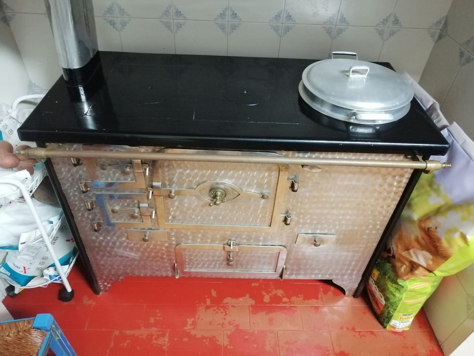 Forno a lenha em inox