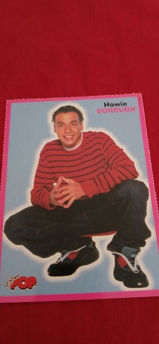 Postal Howie Dorough - Backstreet Boys, novo
