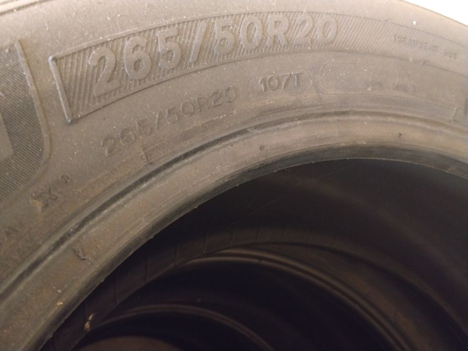 Opony 265.50.15 r20 4x4 SUV komplet 4szt