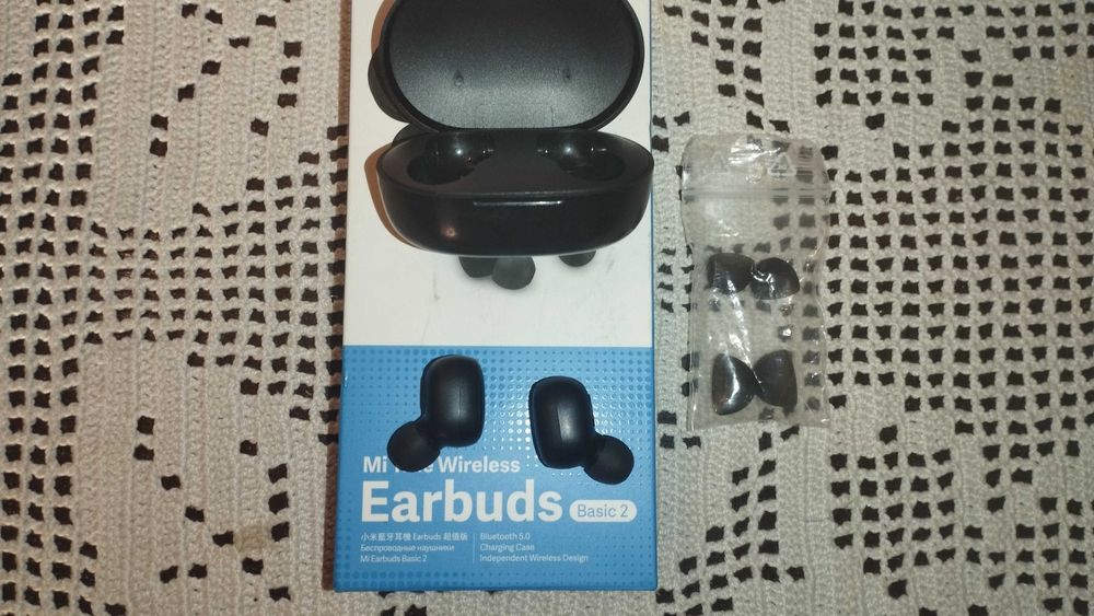 Auriculares True Wireless Bluetooth Xiaomi Mi Earbuds Basic 2 - Preto