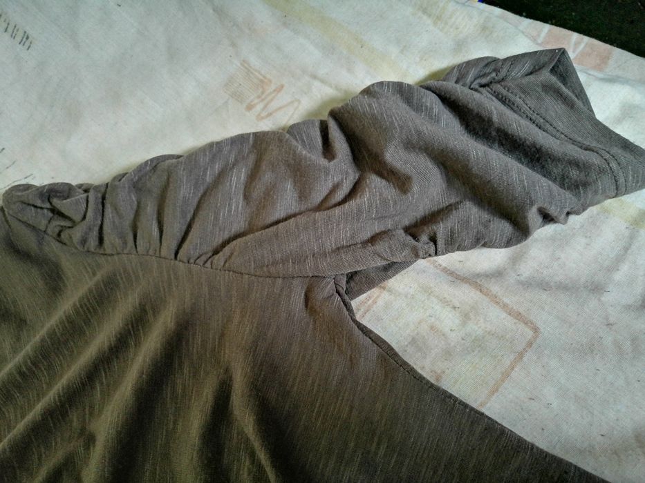 RESERVED _ bluzka  z marszczeniami _ Bedzie dobra na rozmiar S / xs