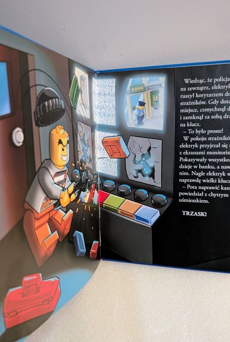 LEGO city Afera buldożera książeczka