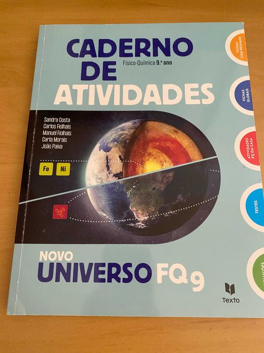 Livros Escolares ( fichas 8º e 9º ano)