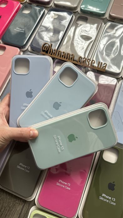 Силіконовий Silicone case чохол для iPhone 13 | Чехол на Айфон 13