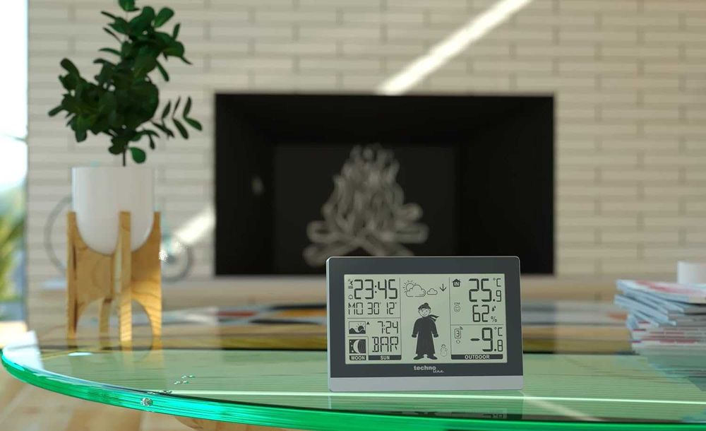 метеостанція Сучасна  Technoline WS9612 чорна