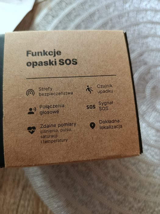 Nowa opaska SOS.
