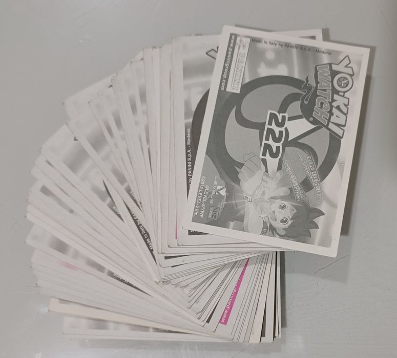 Cromos Panini de Yo-Kai Watch