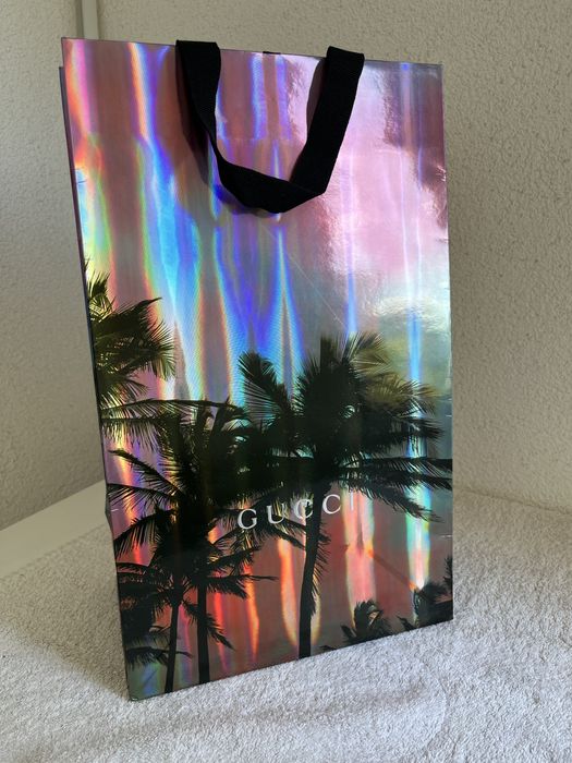 Torebka zakupowa gucci papierowa