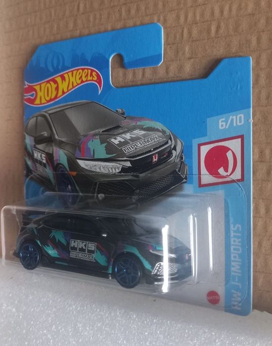 2018 honda civic type r hot wheels