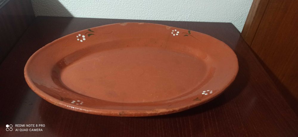 Travessas barro elegantes