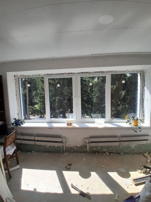 Монтаж и демонтаж окон ,дверей