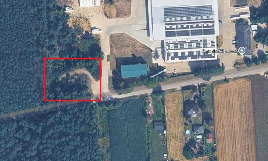 Działka budowlana Pożdżenice usługowo-handlowa mieszkaniowa