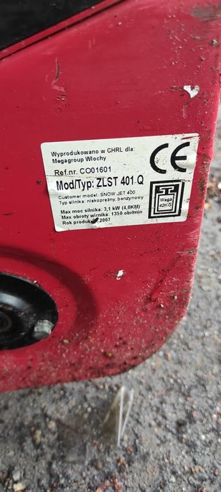 Odśnieżarka spalinowa  ZSLT 400 Q