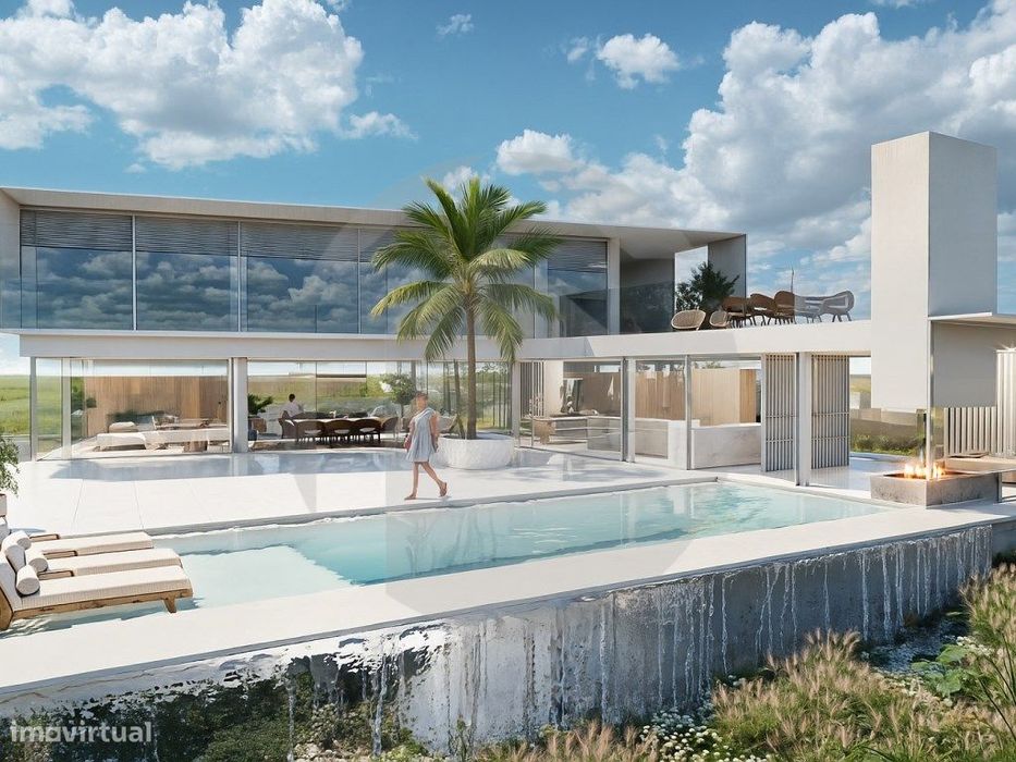 Terreno com Projeto de Luxo para Moradia de Sonho em Almancil Algarve