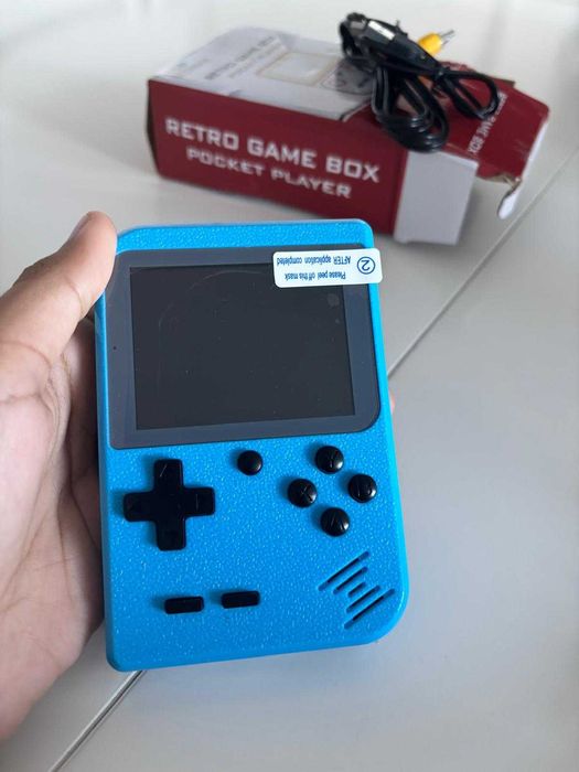 Consola Retro 400 jogos - Novas - Azul !!