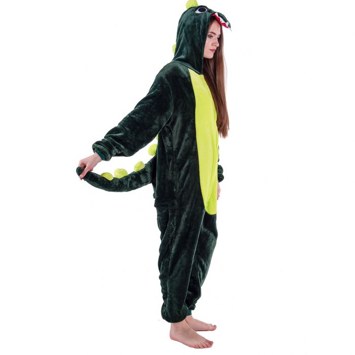 Piżama Kigurumi Kombinezon Przebranie Dinozaur M 155-164 cm