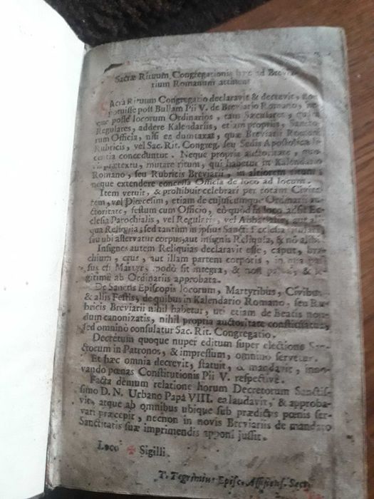 Breviário Romano, 4 volumes, 1731