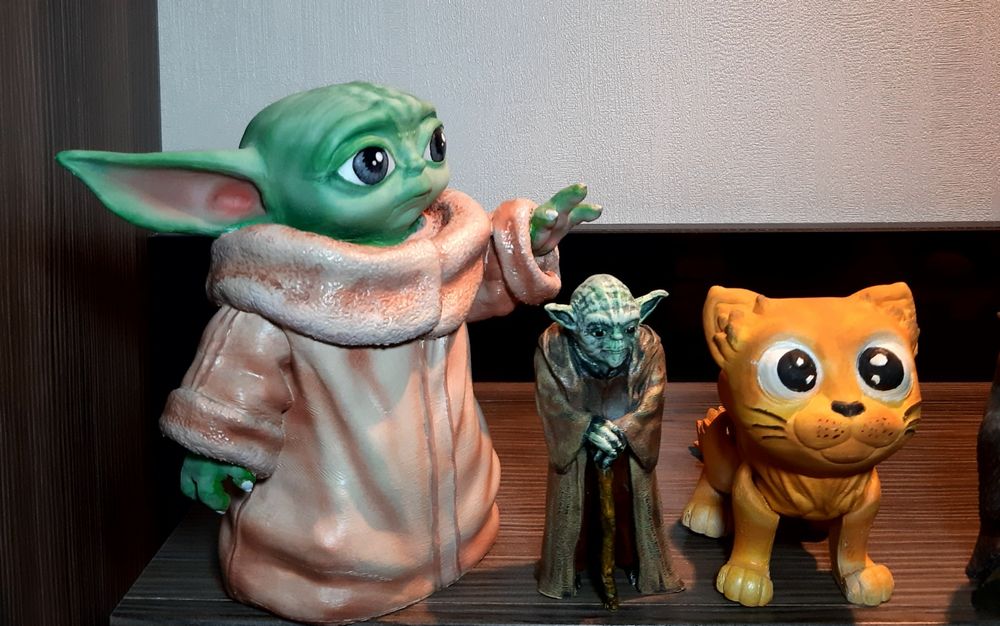 Игрушки, распечатанные на 3d принтере