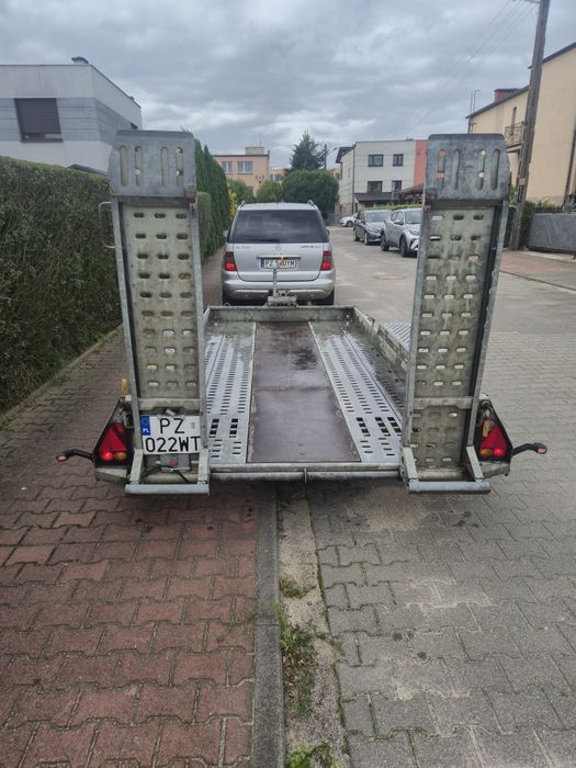 Laweta do przewozu minikoparek Brian James Trailers 3500 DMC
