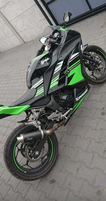 KAWASAKI NINJA 300ABS (2016) - KRT Edition Przebieg 20tys. km wydech LeoVince