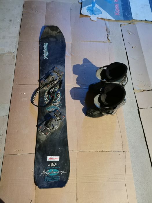 Snowboard + buty