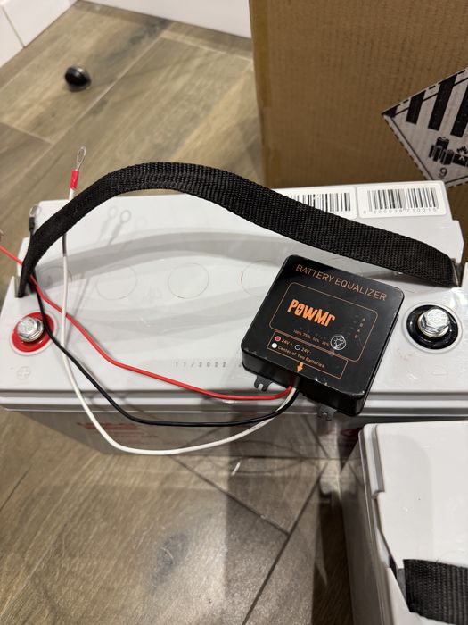 Гелеві акумулятори Logic power 12v 100A + балансир