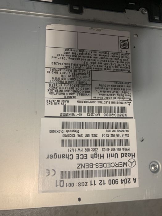 NTG 4.5 мерседес comand  w 204 207 218