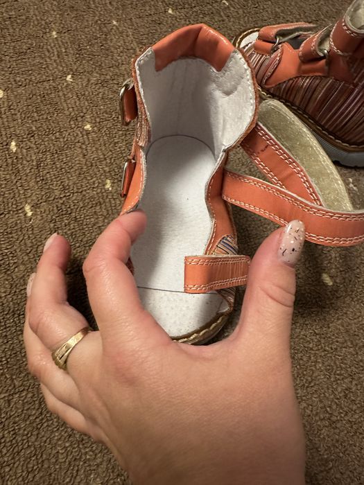 Ортопедичні босоніжки 12 см стілька, нові