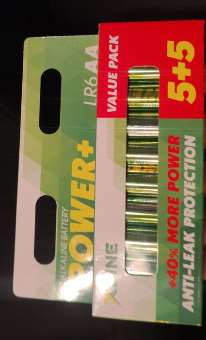 Baterie Alkaliczne AA LR6 10 sztuk