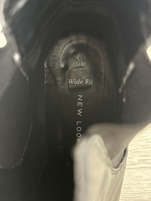 Шкіряні демісезонні ботінки/черевики New Look 38 розмір