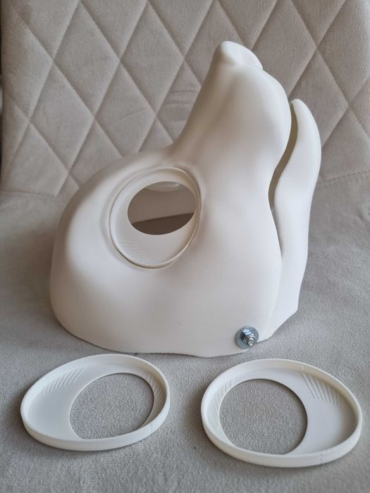 Furry fursuit mask base maska cosplay fox fursona therian anthro