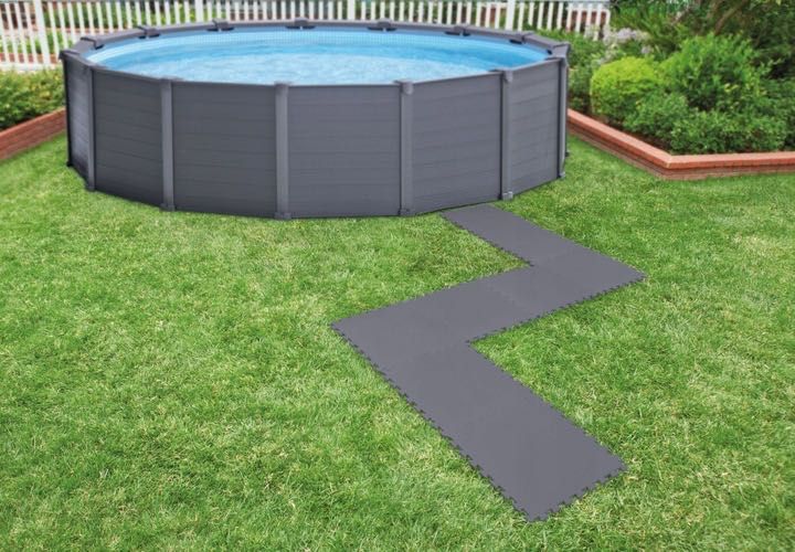 Mata piankowa 8 SZTUK puzzle izolacyjne 50x50 cm pod basen INTEX 29084