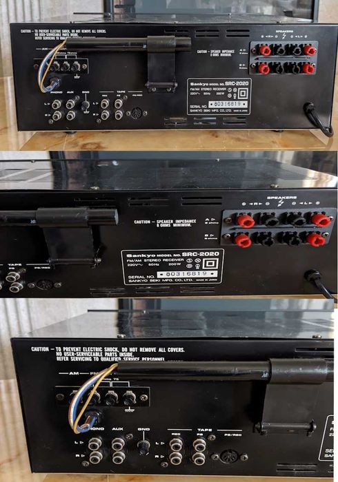 Винтажный комплект ресивер Sankyo SRC-2020 и колонки Elac EL 50