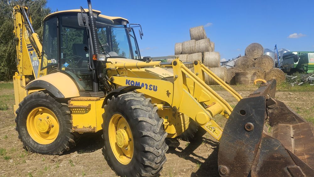 Koparko-ładowarka Komatsu WB 97s
