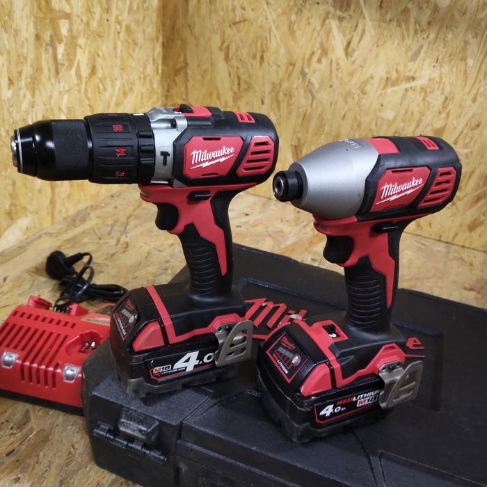 Wkrętarka zakrętarka Milwaukee M18 BPDN BID 2X4.0AH ŁADOWARKA