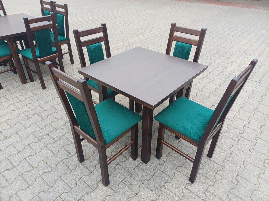 Krzesła i stoły do restauracji baru świetlicy domu weselnego bankietowe drewniane