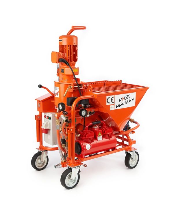 Solidne tynki maszynowe gipsowe i cementowo-wapienne