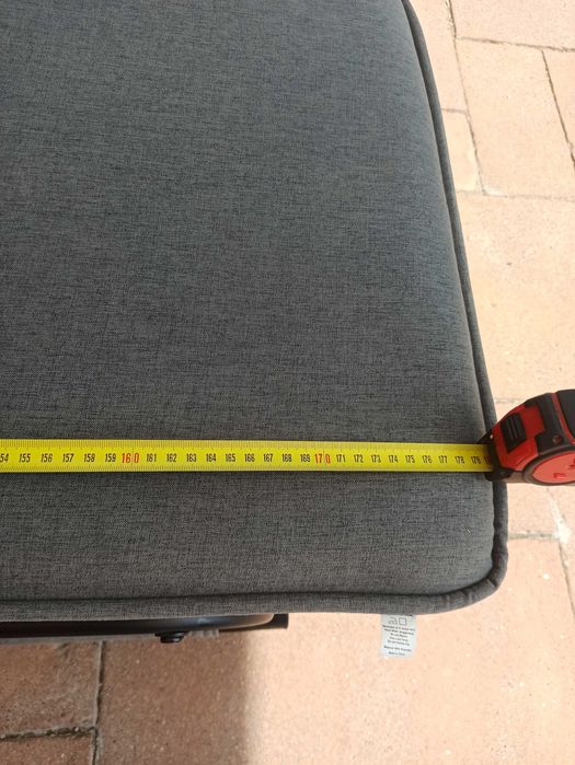 Fotel sofa szezlong leżak szary