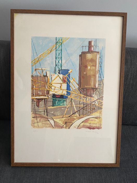 Serigrafia de Martins Pereira