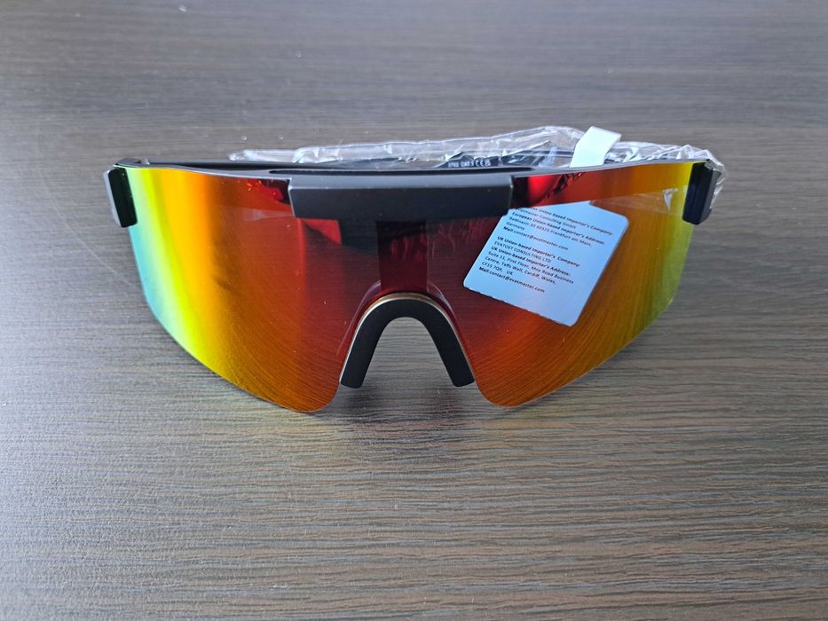 Suoso Okulary sportowe z polaryzacją okulary rowerowe cat. 3