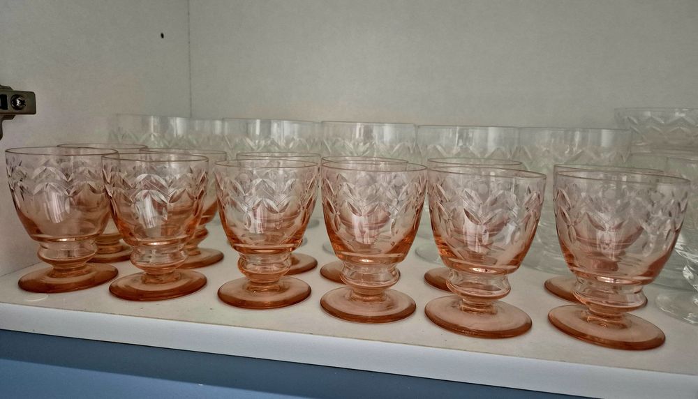 Copos vintage, fáb. Pereira Roldão