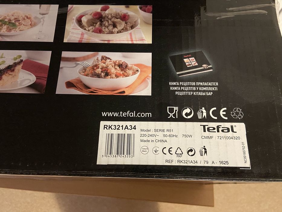 Мультиварка tefal RK321A34