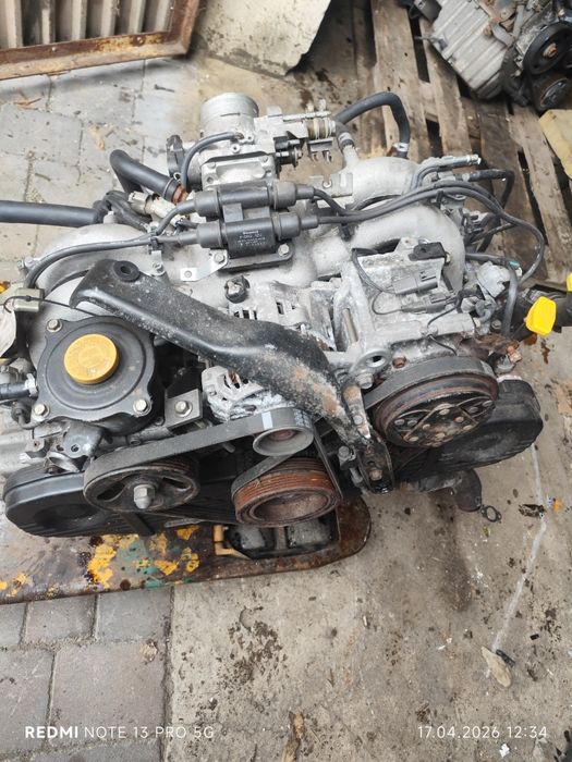 Silnik kompletny Subaru 2.0 EJ20 ENX6FA 106.000 km przebiegu stan idealny import Szwajcaria
