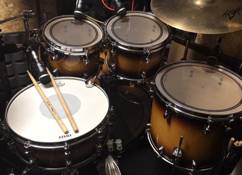Bateria DDrum Dominion + SnareDrum SJC