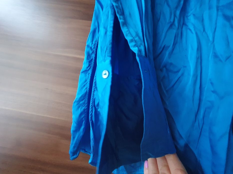 Massimo Dutti koszula satynowa S