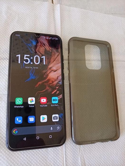 Smartphone Dual SIM, Octa-Core, Capa e Vidro Temperado